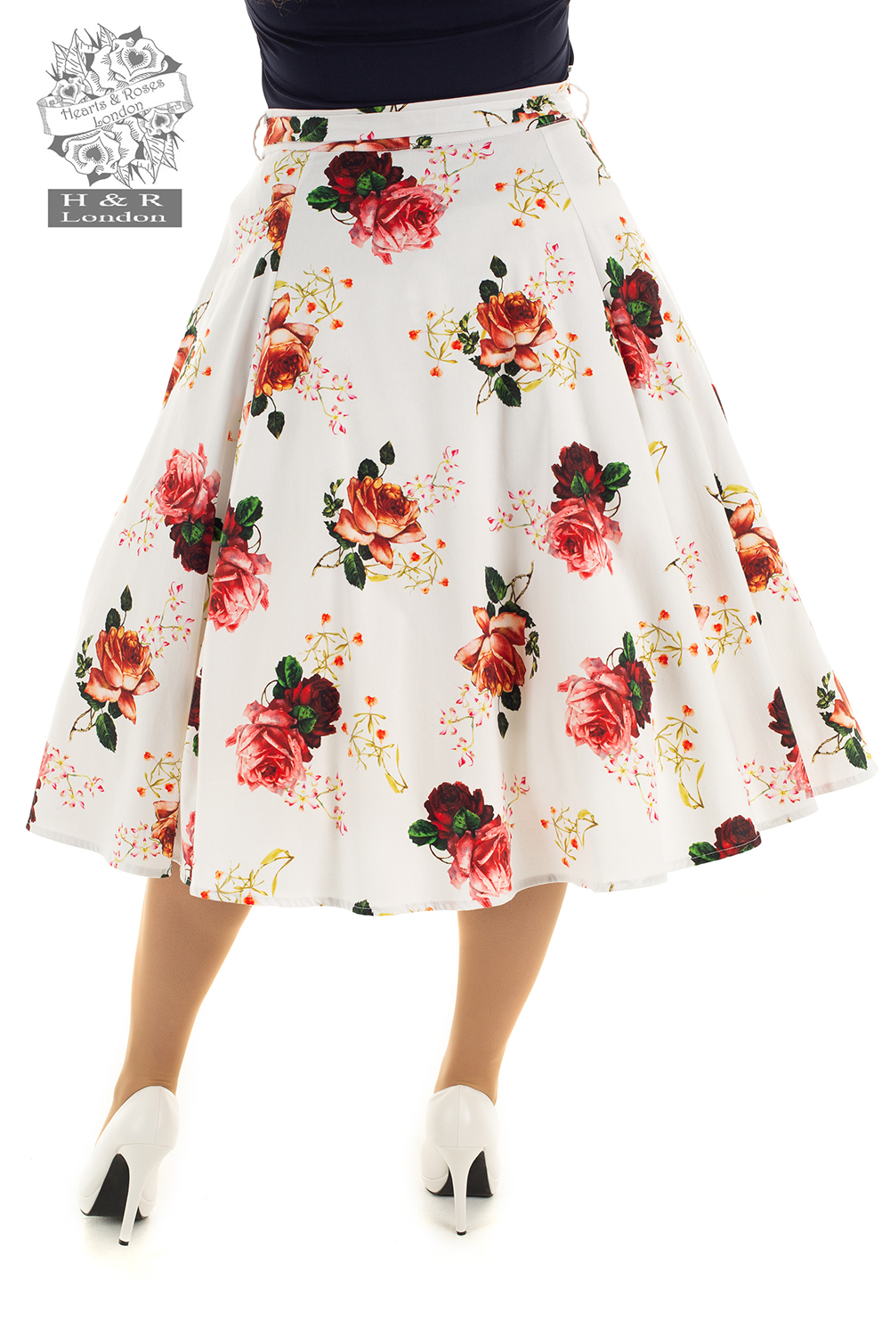 Florence Floral Swing Skirt